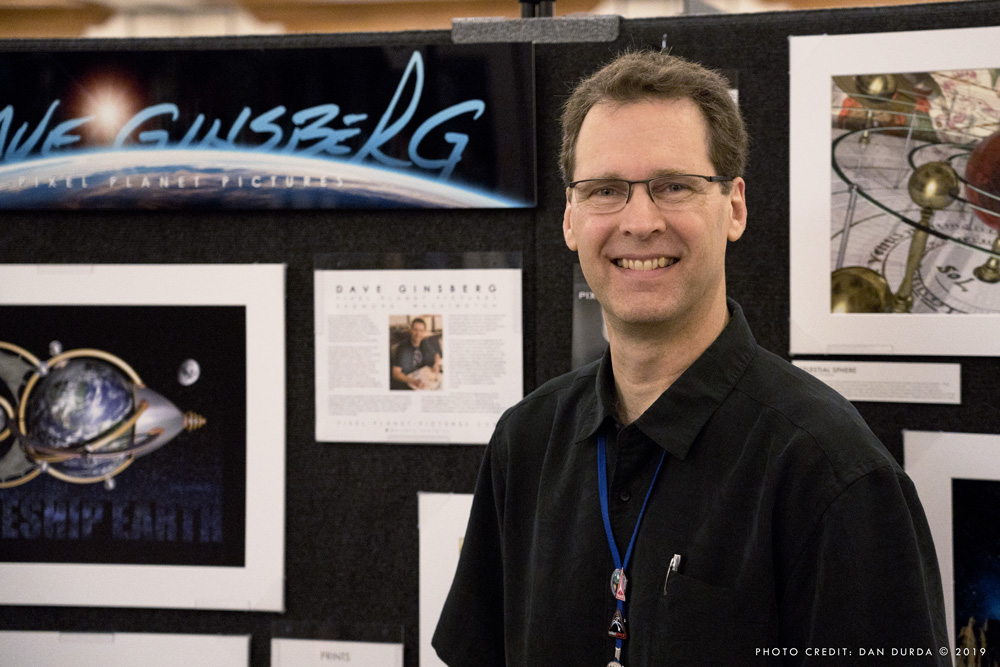 Dave Ginsberg at Spacefest X, 2019, photo credit: Dan Durda